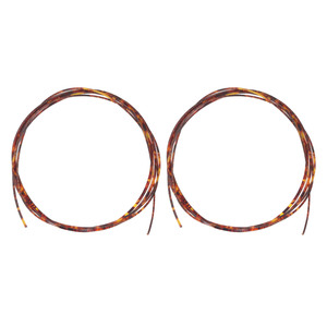 2PCS Bandes décoratives en celluloïd pour guitares acoustiques classiques 1700x2x1.5mm Rouge magmatique - Product Image 1