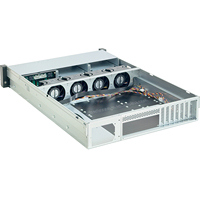 Châssis de rack pour disques durs ZhenLoong SS8124 Series 2U 8 baies SAS/SATA avec interface de planche arrière 12 Gb SFF8643