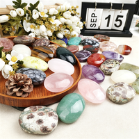 Pierres de guérison en gros : artisanat en pierres précieuses, améthyste sculptée, pierre de paume en quartz rose pour la décoration et la méditation