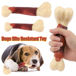 Cómo vender bajo MOQ perro juguete hueso forma mordedura resistente masticar juguetes para perro - Product Image 3