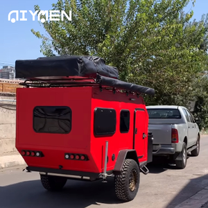 Trọng lượng nhẹ sang trọng nhỏ trượt nhôm RV cắm trại Trung Quốc tốt nhất off-road du lịch Trailer độc lập hệ thống treo ngoài trời di chuyển - Product Image 3