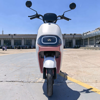 Scooter électrique pour femmes, confortable, léger, pour les trajets quotidiens, couleur mocha, couleur douce macaron, batterie amovible 48V, homologué pour la route européenne, E-Moped