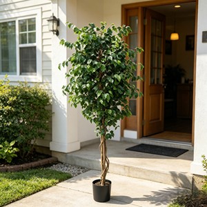 Artificial Ficus Pandurata Plants-Factory Direct for Indoor/Outdoor Decoration - Product Image 4