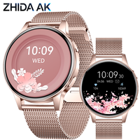 I179 Damen Smartwatch Schlaftracker Wetter Herzfrequenz Blutdruck Blutsauerstoff Wecker Anruffunktion BT-Anruf ODM
