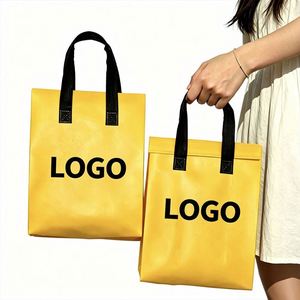 Bolsa Térmica Personalizada para Almuerzo, Aislada, de Tela No Tejida, con Asa Larga, Impermeable, Ecológica, para Sándwiches y Pizza - Product Image 1
