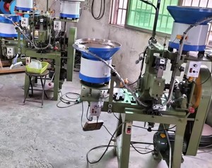 Nút Mặt Lắp Ráp Với Hai Đĩa Rung Máy Làm Nút Denim Kim Loại, Máy Lắp Ráp Nút - Product Image 3