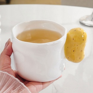 Taza de cerámica creativa Lelyi con mango de batata y melón dulce al por mayor Ins Cup - Product Image 2