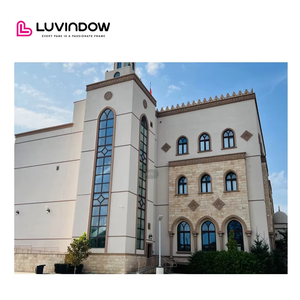 Cửa Sổ Hình Vòm Thiết Kế Cửa Sổ Tròn Bằng Nhôm Trang Trí Giá Nhà Máy Cách Âm Hiện Đại - Product Image 3