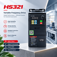 Variateur de fréquence (VFD) 3KW monophasé 220V vers triphasé à contrôle vectoriel, contrôleur de vitesse de moteur AC avec freinage, RS485 Modbus