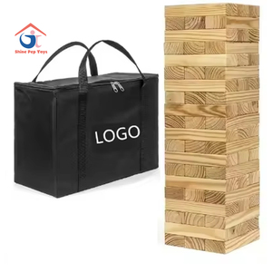 Bloques de construcción grandes apilados, divertidos bloques de construcción grandes, juguetes educativos gigantes suministrados por fabricantes - Product Image 1