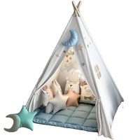CE neuen Stil Großhandel tragbare faltbare indische Tipi Kinder Schloss Zelt günstigen Preis Kinder Zelte für kleine Kinder zu spielen