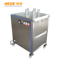 Fruit- en groentesnijmachine, neerwaartse snijmachine, snijapparatuur voor aardappelen, komkommer, courgette, bananen en aubergine.