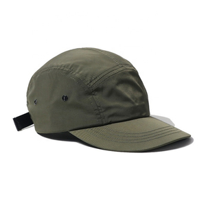 Casquette de <span class=keywords><strong>camping</strong></span> classique à 5 panneaux, en nylon imperméable de haute qualité, personnalisable, séchage rapide, vintage, vierge - Product Image 3