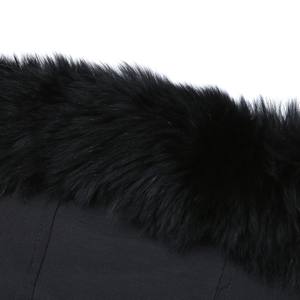 1.3 MOQ Rendah Grosir Jaket Moose Parka Mewah Musim Dingin dengan Tudung Bulu Asli untuk Pria - Product Image 3