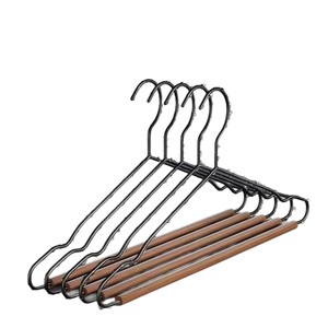 Beechwood Clothes <b>Hanger</b> Metal Frame Non-Slip Rectangular Coat <b>Hanger</b> For Home Hotel Use - Product Image 1