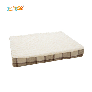 Famipet personalizzato comodo rettangolo <span class=keywords><strong>Memory</strong></span> <span class=keywords><strong>Foam</strong></span> Pet Pet letto per cani ortopedico letto per cani con fodera lavabile rimovibile - Product Image 4