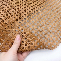 Rouleau de tressage en rotin PE à prix de gros, matériau synthétique imperméable pour la fabrication de meubles et de sièges