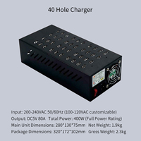 Lampe de table moderne E14 pour restaurant/hôtel, chargeur USB rapide 10 ports, prise de charge universelle, station de charge USB intelligente