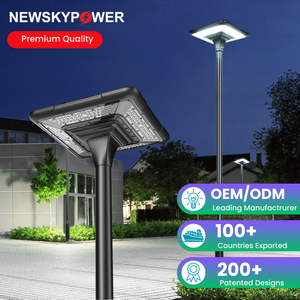 Lámpara Solar Cuadrada Integrada para Jardín, Exterior, Impermeable IP65, LED, para Parque, Camino, Villa, Comunidad - Product Image 1