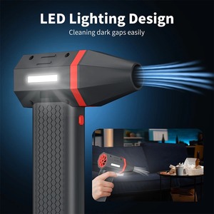 Hot Sell 130000PM Air Blower Turbo Jet Fan Electric Power Display Handheld Mini Dust Cleaner High Speed <b>Duster</b> Gun Cleaning Tool - Product Image 2