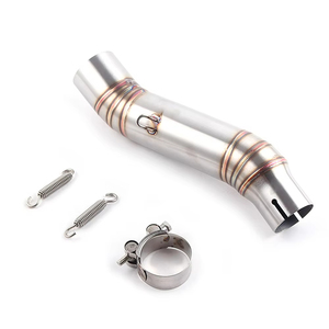 Tubo de Enlace Medio para Sistema de Escape ACEscape de Motocicleta CBR500 CBR500X <span class=keywords><strong>CB500F</strong></span> 2013 2014 <span class=keywords><strong>2015</strong></span> 2016 2017 2018, 51 mm - Product Image 6