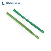 Toboggan aquatique en fibre de verre personnalisé avec piscine aquatique en fibre de verre, adapté à une utilisation en intérieur et en extérieur pour les parcs aquatiques