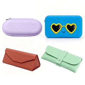 Manufacturer Custom Logo <b>Silicone</b> Storage Case Organizer OEM ODM Molding Eyeglasses Glasses Sunglasses Spectacles Cover - Product Image 1