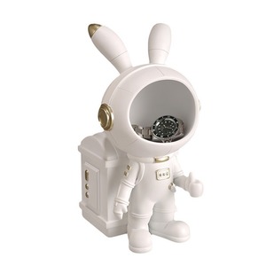 <b>Space</b> Rabbit Astronaut Key Organizer Ornament Living Room Tabletop <b>Decor</b> Contemporary Design Single Piece - Product Image 5