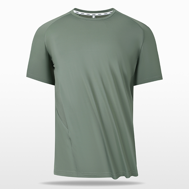 Quick Dry Ensemble Jogging Homme Sport Design Gym Shirts Fitted Polyester T-shirt Running