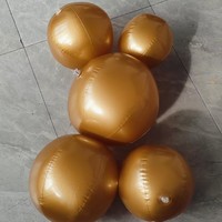 Ballons réutilisables en PVC, 5 pièces, épaisses et durables, gonflables, réutilisables pour les décorations de fête d'anniversaire, Diwali