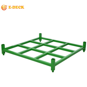 Çıkarılabilir Dayanıklı Depo Depolama Taşıma İstiflenebilir Yüksek Yükleme Kapasiteli Lastik Rafı - Product Image 1