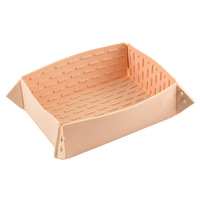 Boîte de rangement pliable à ventouse magnétique en silicone, plateau à fruits pour le camping en plein air, tapis de table, coussin isolant thermique