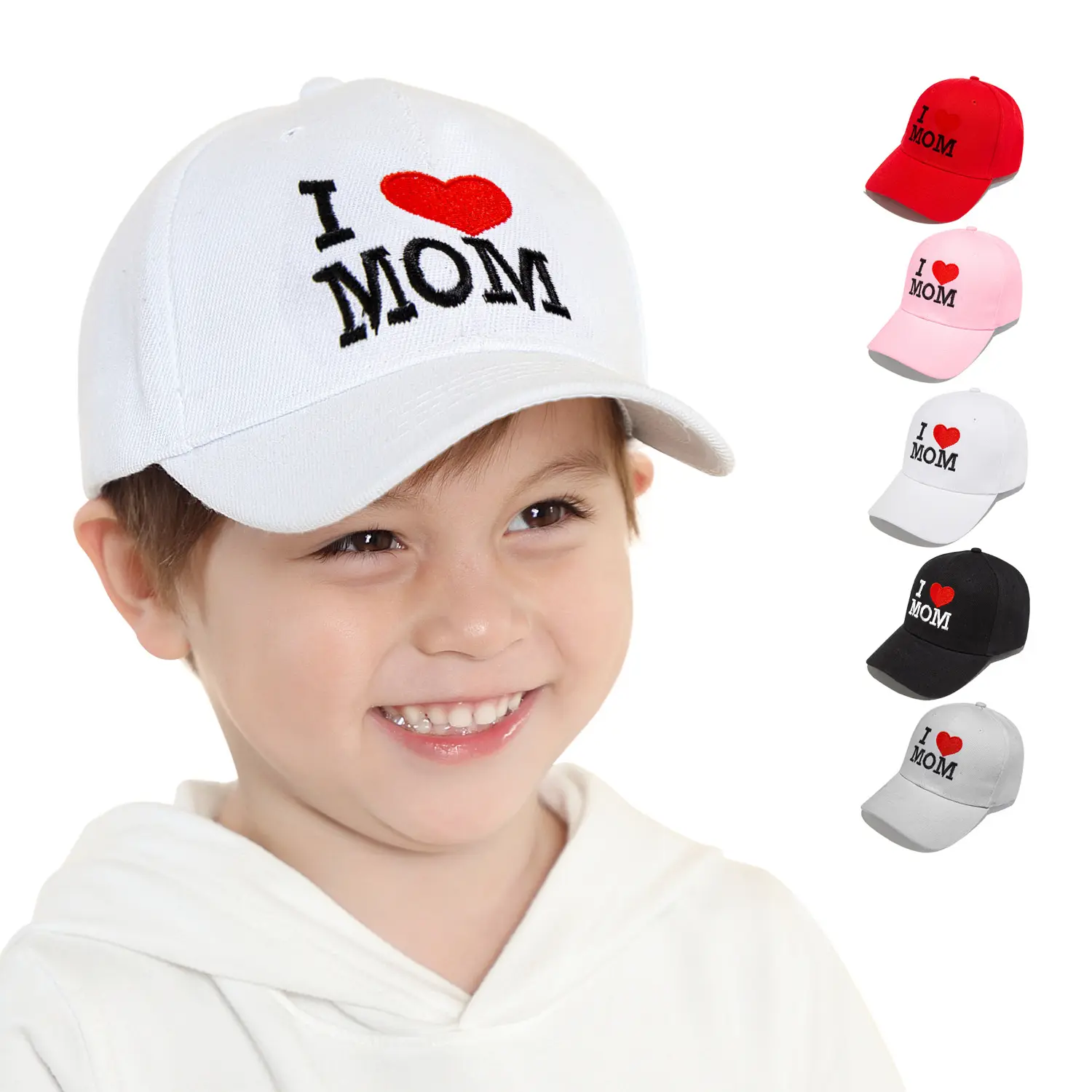 custom solid color kids unisex cotton bottom ball cap custom sports baseball cap