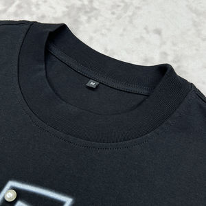 Summer Men Personalized Drop Shoulder Tee Shirt Designer Boxy Cotton t Shirts Streetwear Rhinestone Oversized T-shirt - Product Image 3