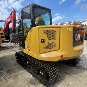 Mini-excavatrice CAT 307.5 d'occasion, excavatrice sur chenilles hydraulique de 8 tonnes, machine de construction compacte - Product Image 4
