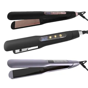 Plancha de pelo profesional de titanio, herramienta de cabello rápido, 450 grados, muestra gratis