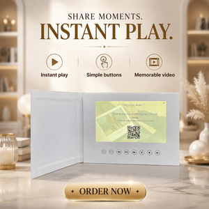 Carte-cadeau numérique avec écran LCD, personnalisable, pour publicité d'entreprise, promotion, <span class=keywords><strong>anniversaire</strong></span>, <span class=keywords><strong>invitation</strong></span> - Product Image 2