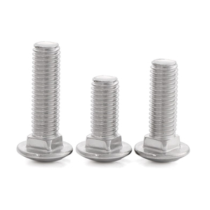 Thép Không Gỉ A2 A4 Vít Kẽm Cổ Vuông Đầu Nấm M8 Bước Vận Chuyển Vít Coach Vít - Product Image 5