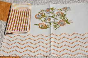 Modern Style Pure Cotton <b>Table</b> Napkin Cloth for Dinner Multi Printed Size 50 * 50 cm Handmade Napkin's for Living <b>Dinning</b> - Product Image 3