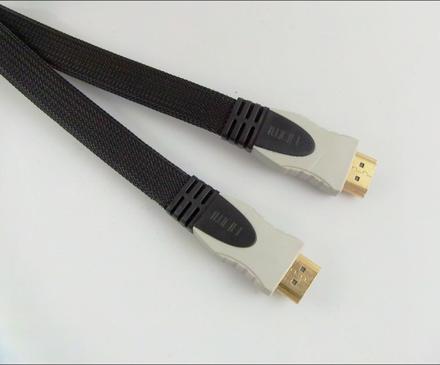 Flat HDMI Cable for TV Connection Supports 3D Set-Top Boxes PVC Electrical Copper-Core Data Line for TV Computer Player