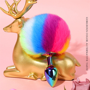 Nouveau jouet sexuel privé de prise anale en métal de queue de lapin des femmes pour les jouets sexuels anaux de masturbation - Product Image 6
