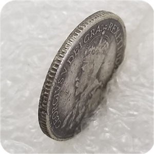 Réplica de Moneda Canadiense de 5 Centavos de Plata de 1912, Rey Jorge, Canadá, 5 Centavos, Monedas de Colección Vintage - Product Image 3