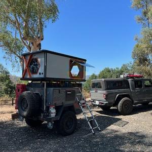 เต็นท์หลังคารถยนต์แบบพับอัตโนมัติ โครงอะลูมิเนียมแข็งแรง สำหรับ 4 คน เปิดด้านข้าง เปิดด้านบน เหมาะสำหรับรถ SUV สำหรับการตั้งแคมป์แบบ Overland ในออสเตรเลีย - Product Image 5