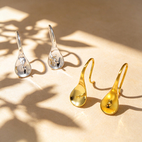 Nouvel arrivage : Supports de boucles d'oreilles élégants en argent 925 avec perle, pour femmes et jeunes filles, cadeau personnalisé
