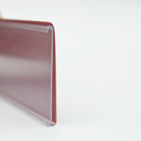 Plastique Pvc auto-adhésif plat magasin extrudé bande de données supermarché prix porte-étiquette étagère étiquette de prix porte-billet