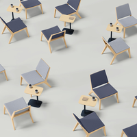 Table centrale en bois moderne de luxe minimaliste pour le bureau de thé de café et l'usage à la maison
