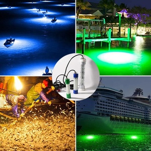 ไฟ LED รูปปลาหมึกใต้น้ำ300W 5M, ไฟ LED ดึงดูดเหยื่อตกปลาปลาหมึก Ip68 - Product Image 4