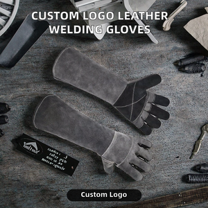 Los Mejores Guantes de Soldadura de Cuero con Logotipo Personalizado, Nuevos Guantes Deportivos Reflectantes e Impermeables para Motociclistas - Product Image 2