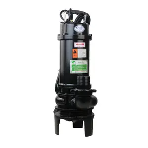 2hp 3phase 380v 50hz 15m3/h 10m head Drainage Fecal Sump Pumps Electric Submersible Sewage Pump for Dirty Water with patent