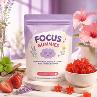 Gummies OEM à Marque Blanche pour la Concentration, la Croissance Cognitive, le Soutien Cérébral, la Sérénité et l'Équilibre Actif – Complément pour Adultes et Enfants
